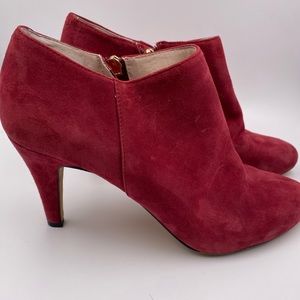 Wine Vince Camuto Booties